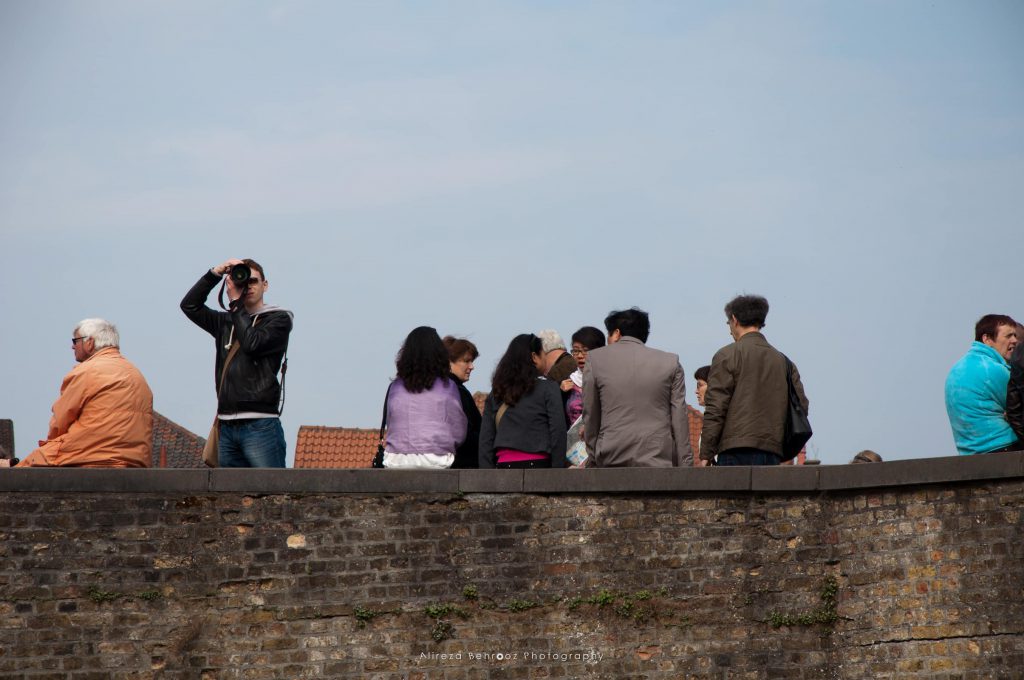 Tourist in Bruges