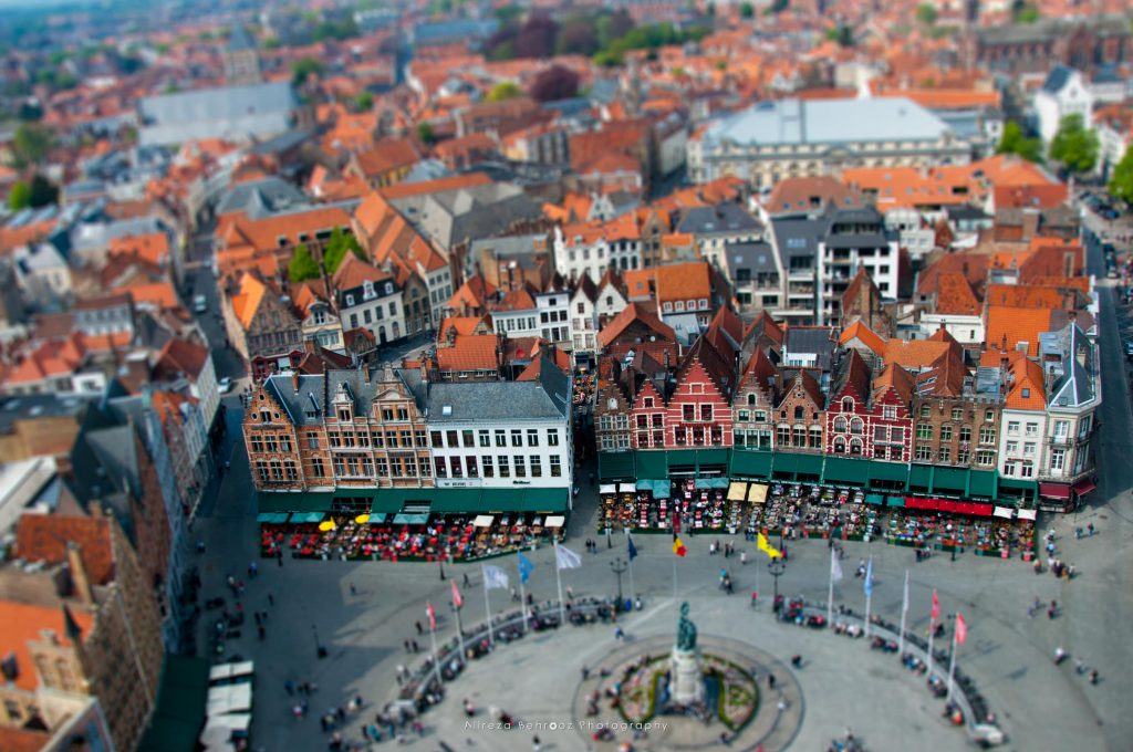 Bruges Tilt Shift