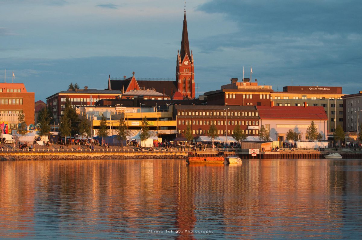 Luleå at Golden Hour