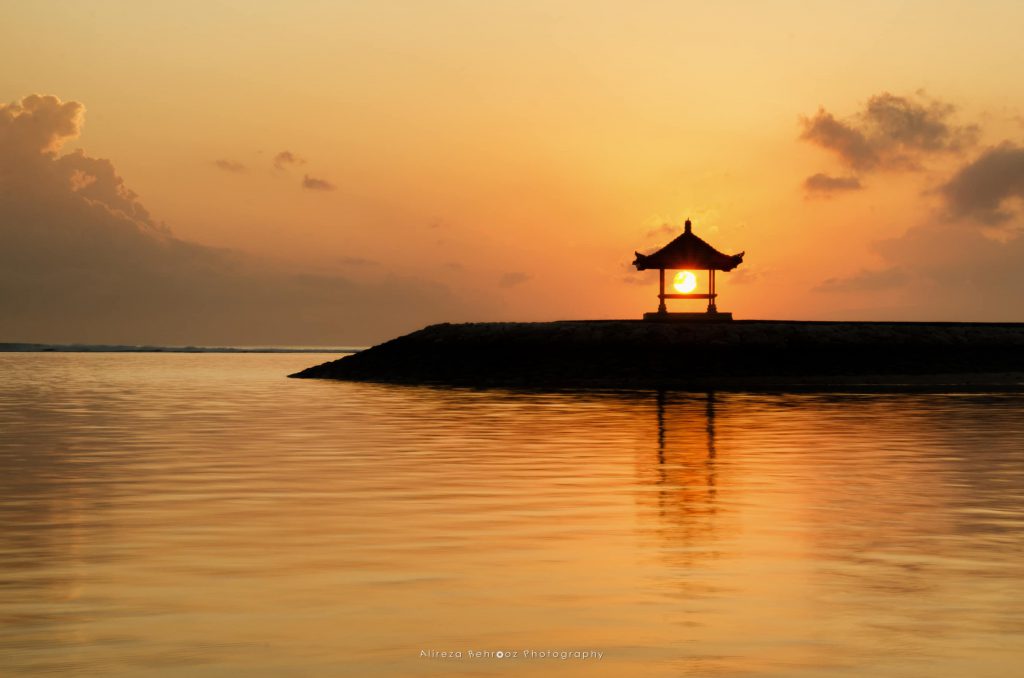 Through the pagoda