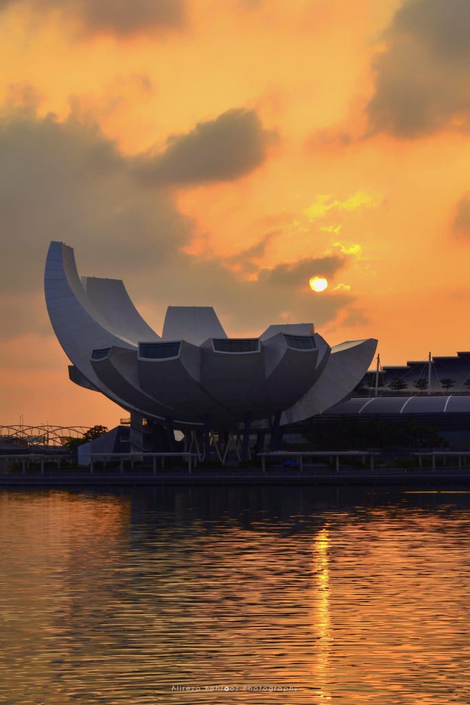 Sunrise @ Artscience Museum, Singapore