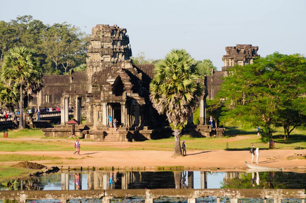 Inside Angkor wat