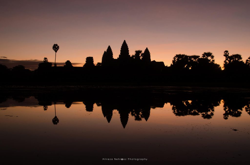 Angkor Wat Silhouette