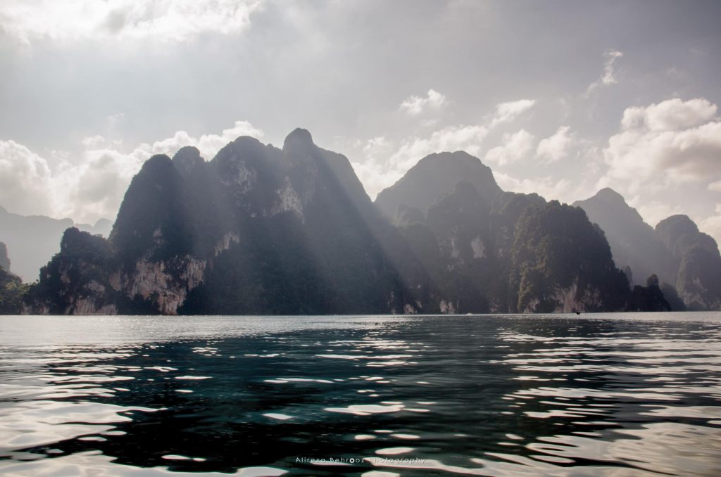 Limestones at Khao Sok national park, Thailand