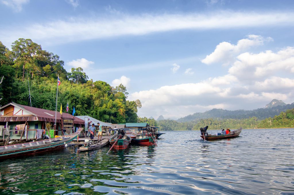 Tam Gia Raft House On Cheow En Lake