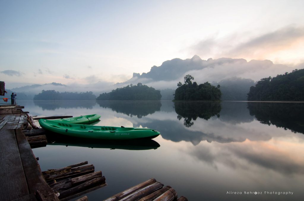 Before sunrise, Khao Sok national park, Thailand