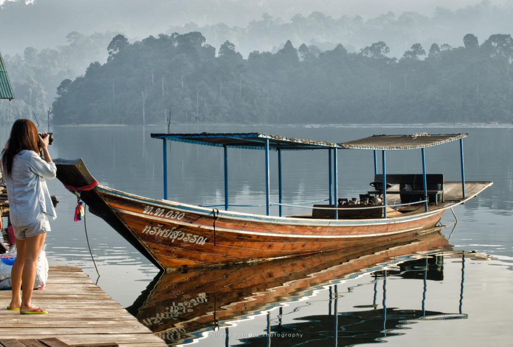 Longtail boat, Khao Sok national park, Thailand