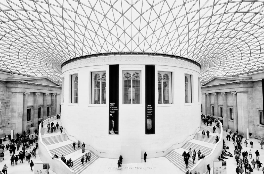 Great Court at the British Museum in London