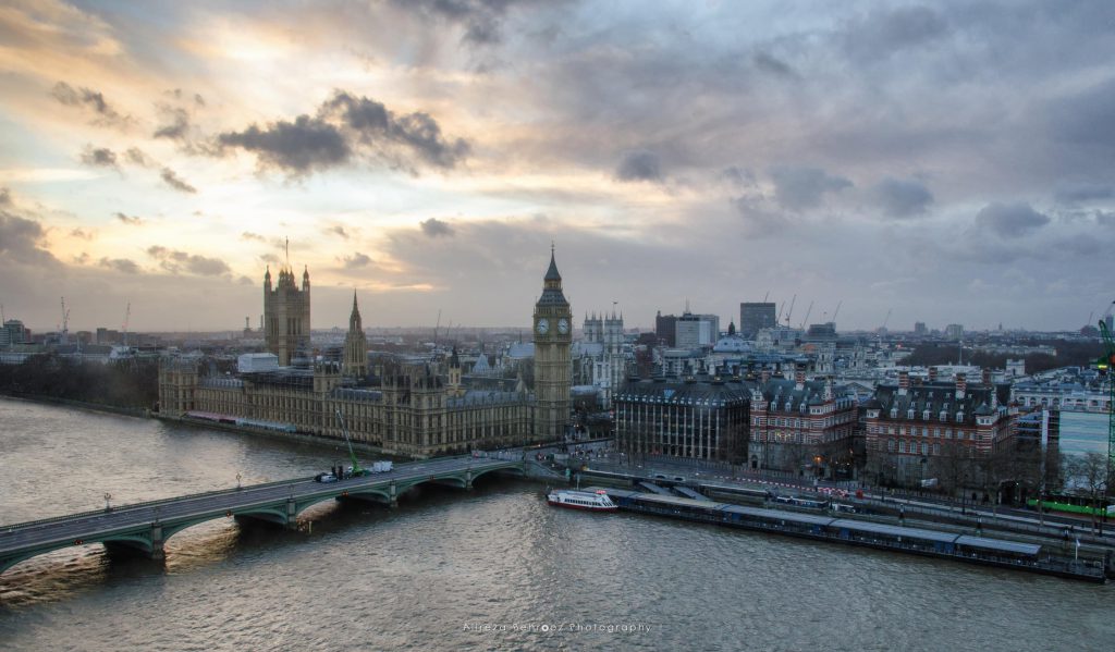 London view from London Eye!