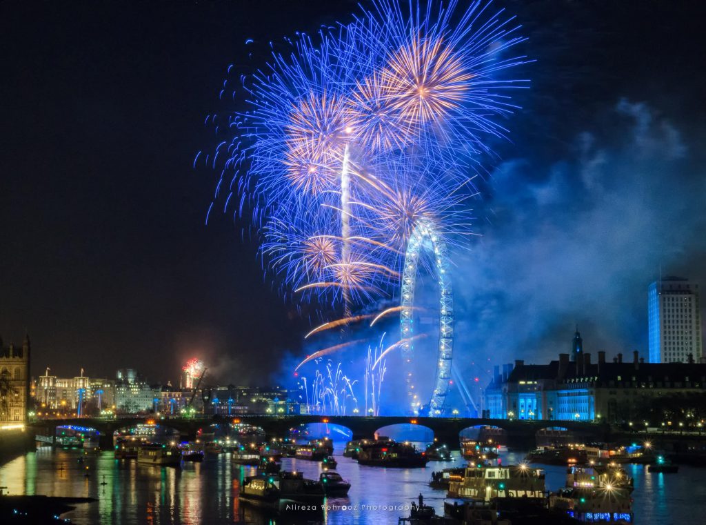 London New Years Eve Fireworks