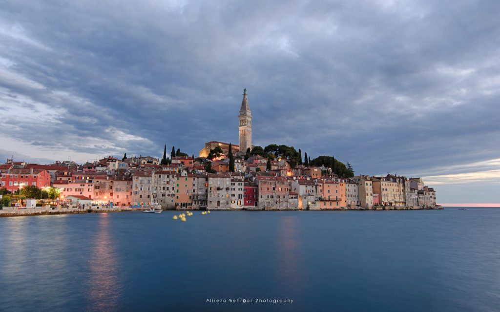 Rovinj at blue hour