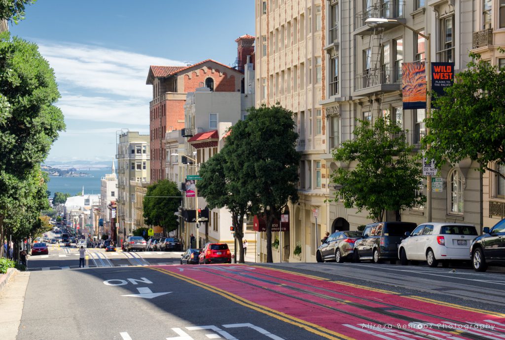 Russian hill area, San Francisco